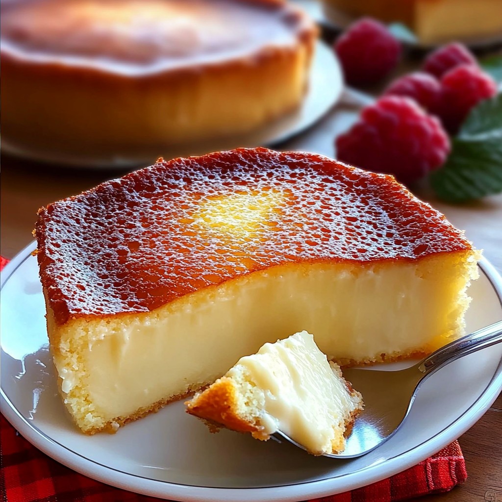 Recette Authentique du Flan Pâtissier aux Œufs