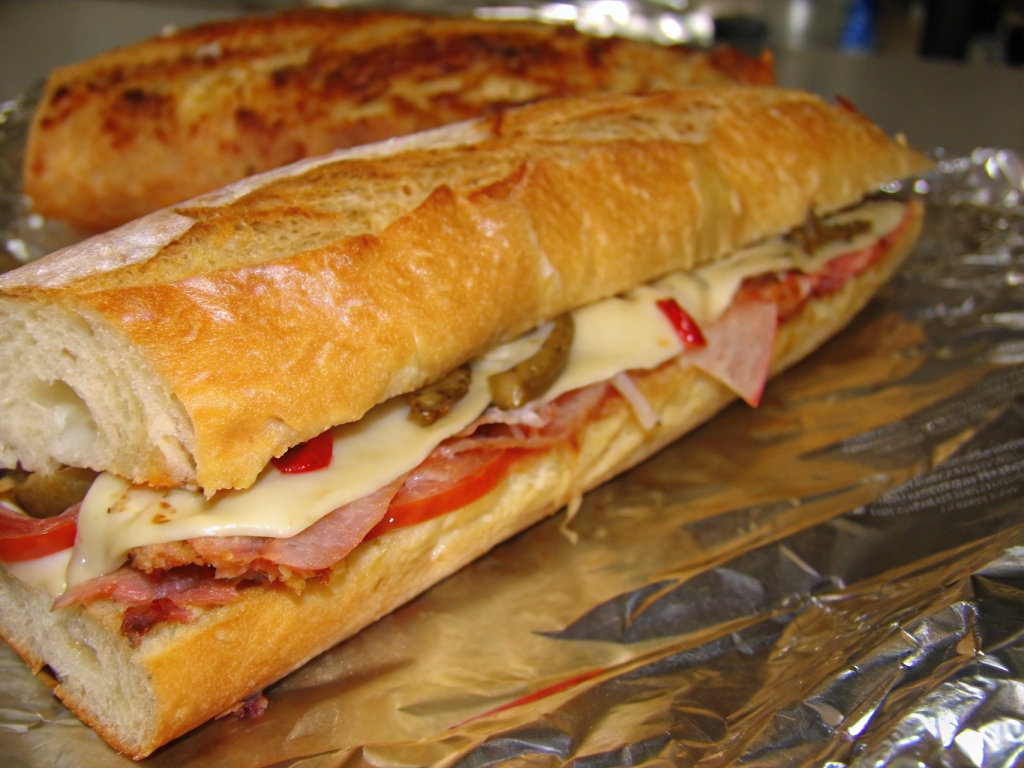 Baked Italian Sub Sandwiches