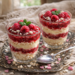 Verrines Framboise Mascarpone et Meringue