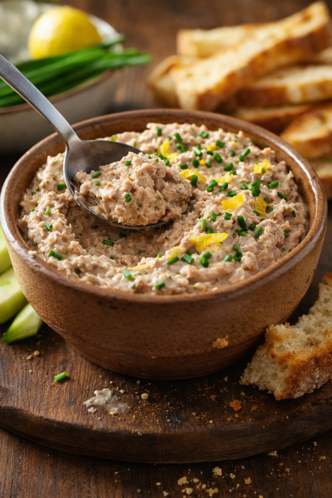 crème au thon apéritive