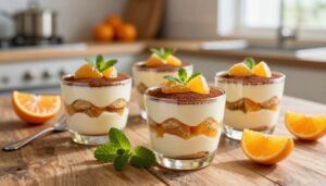 Tiramisu aux Clémentines en Verrines