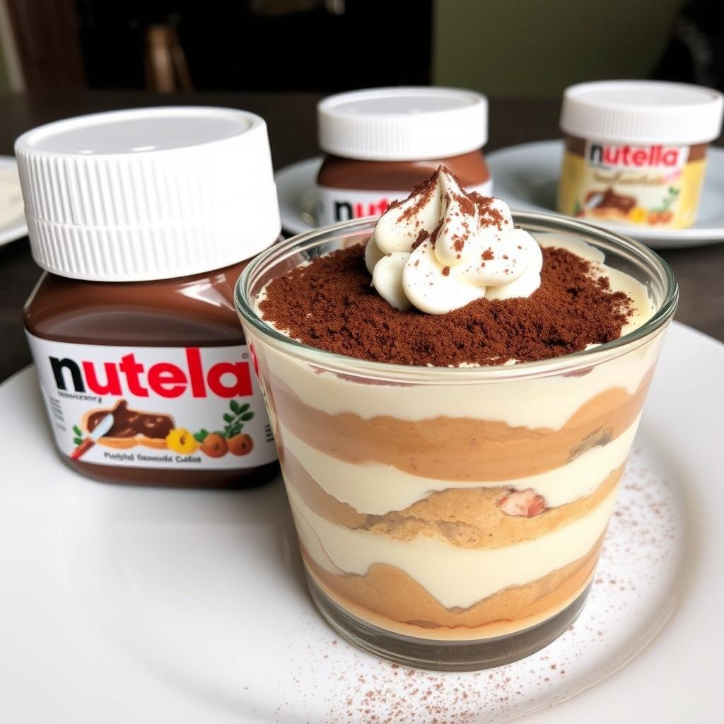 Tiramisu revisité au Nutella