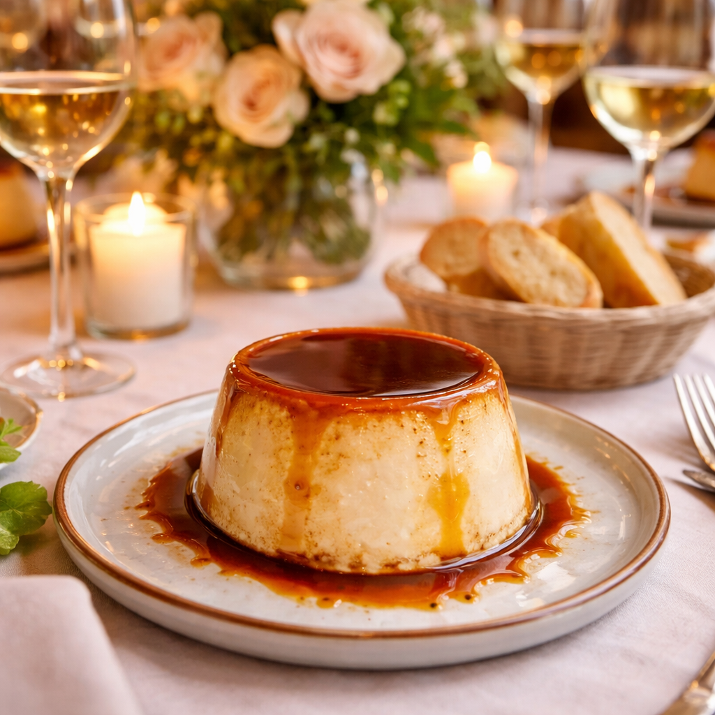 Flan au Caramel de Grand-Mère