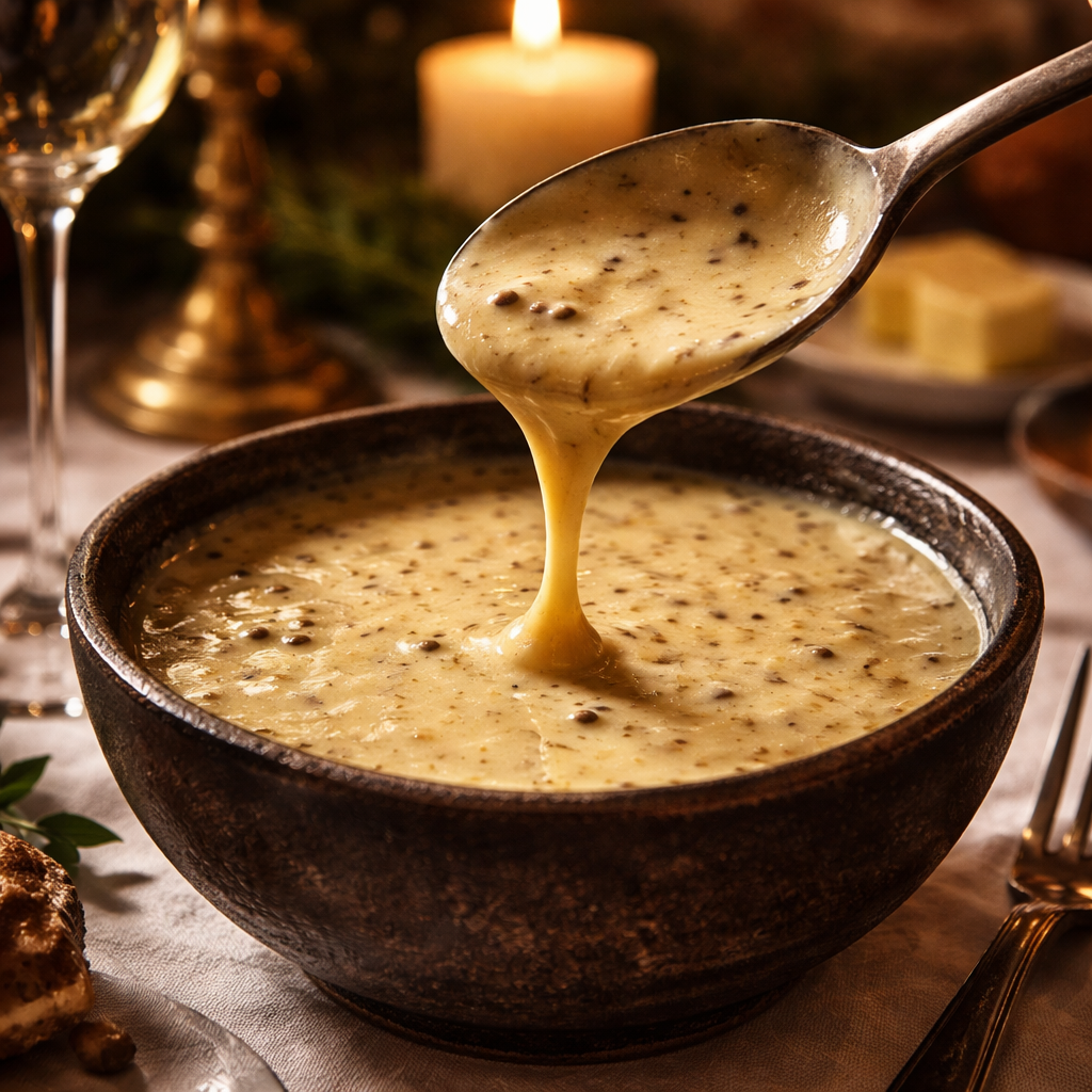 sauce crémeuse aux poivres