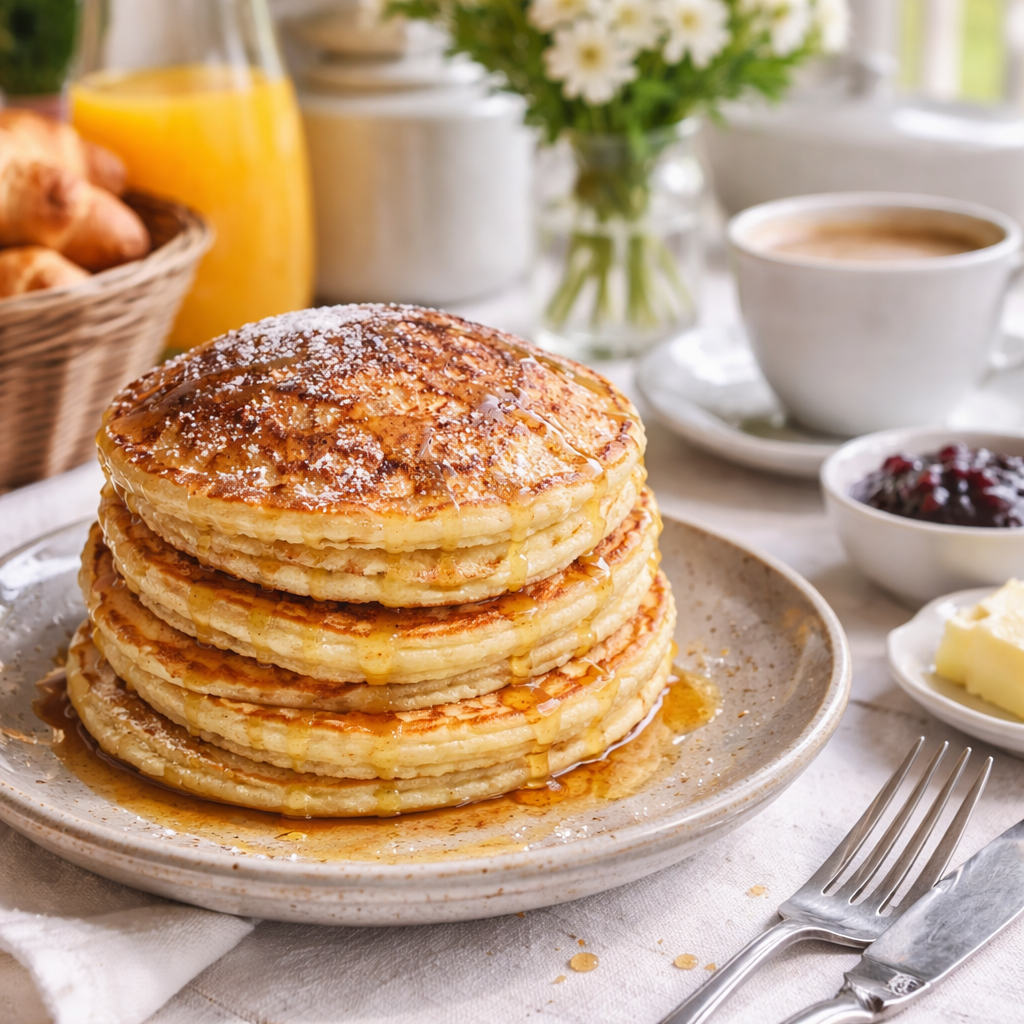 Pancakes au Yaourt Ultra Moelleux