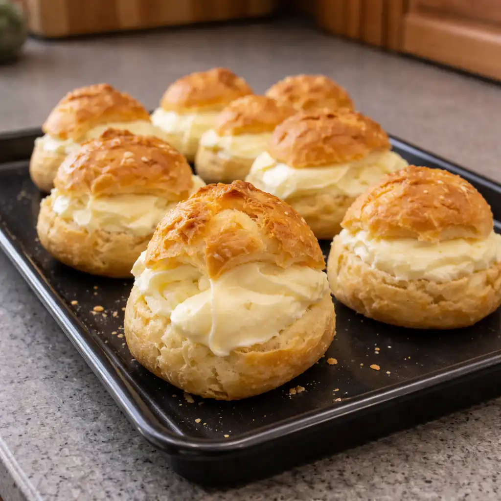 Choux à la crème pâtissière
