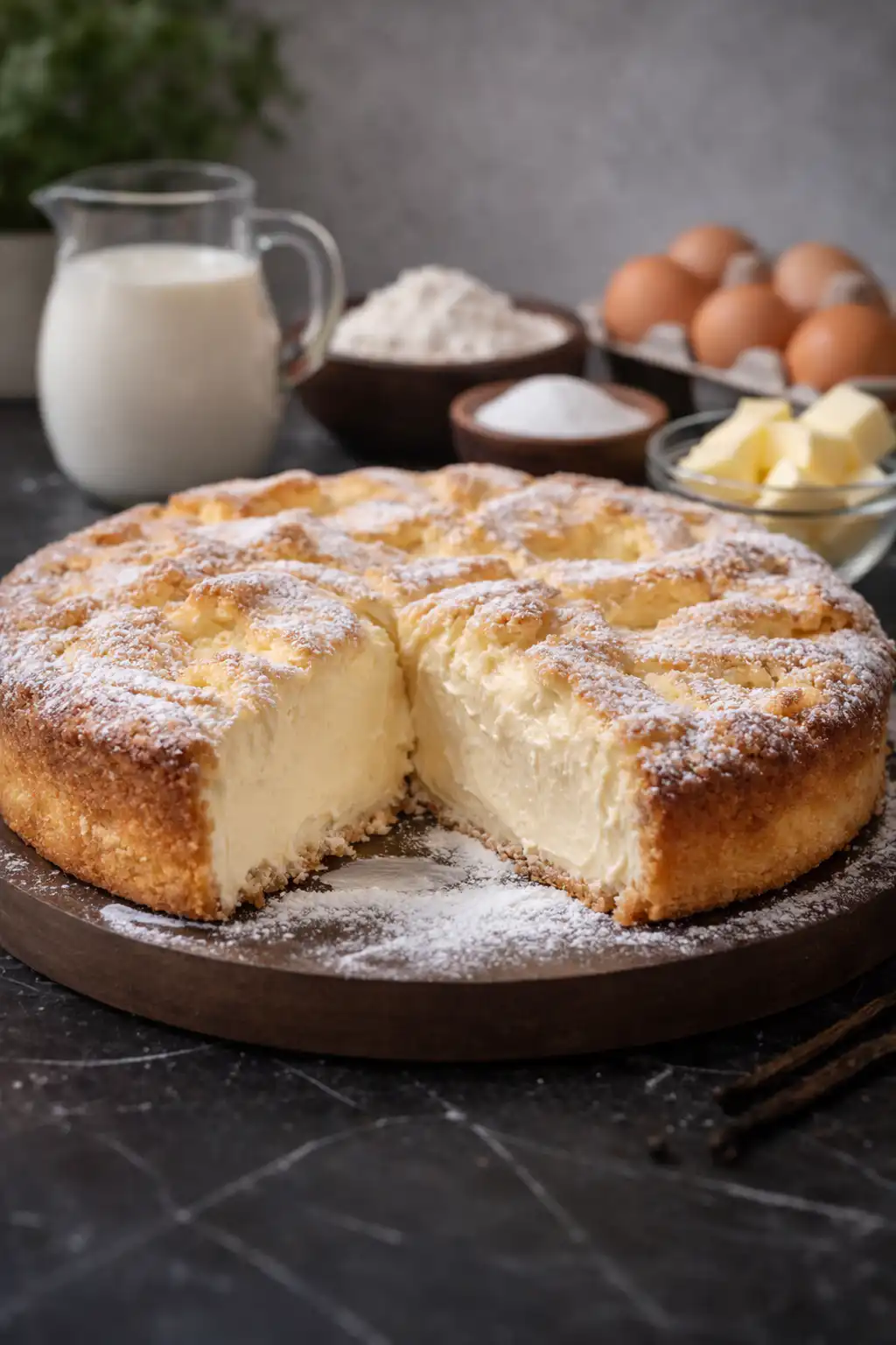 Gâteau Crémeux à la Vanille