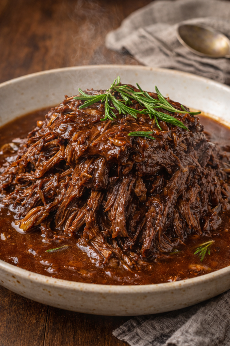 Recette d'effiloché de bœuf braisé fondant et moelleux