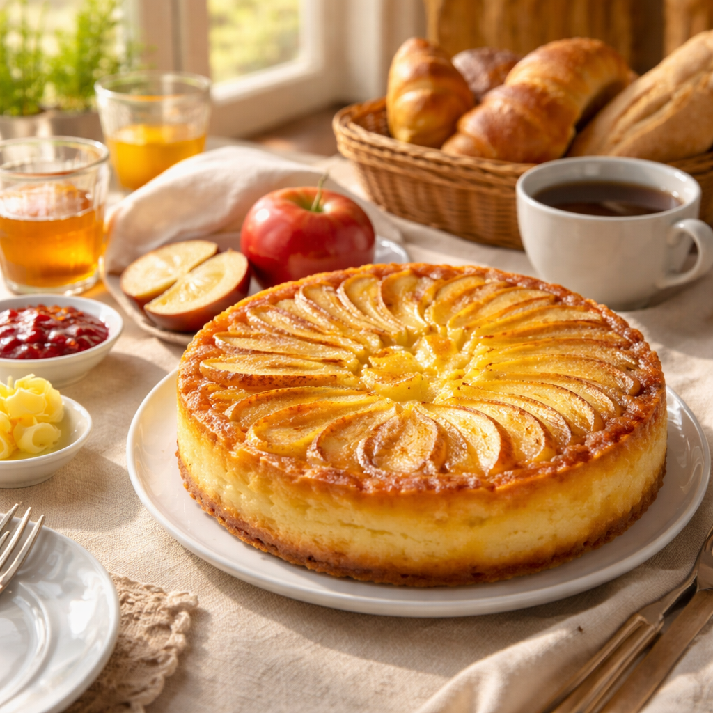 Flan aux Pommes et Yaourt à tomber par terre