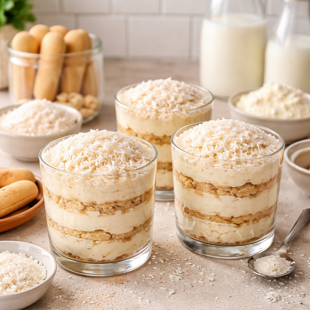 Tiramisu noix de coco