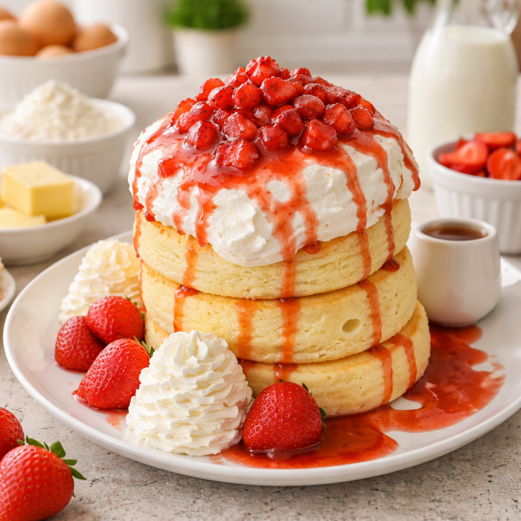 recette des pancakes soufflés japonais