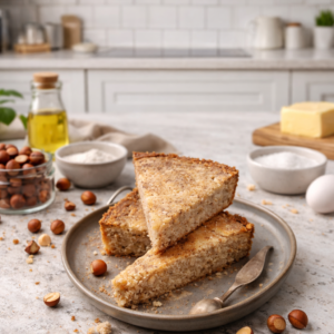 Gâteau creusois aux noisettes