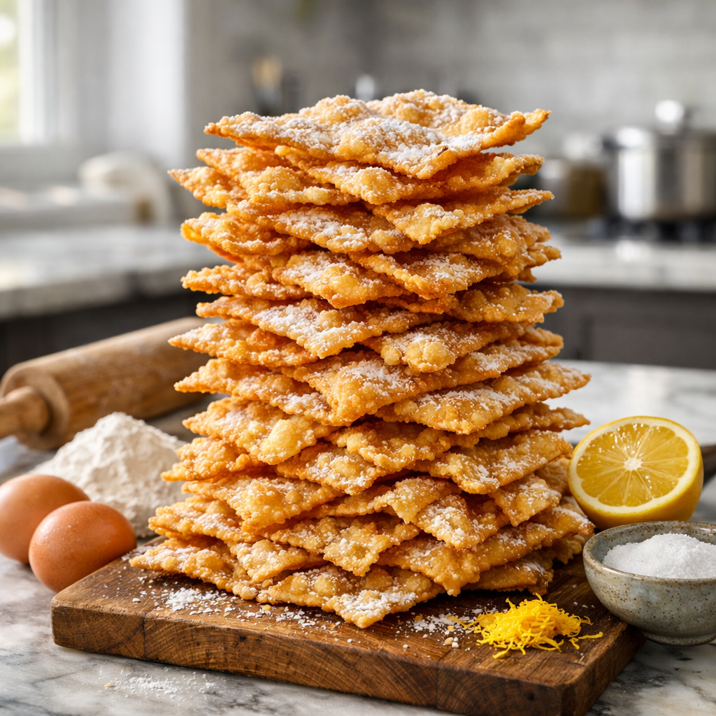 Oreillettes fines et croustillantes