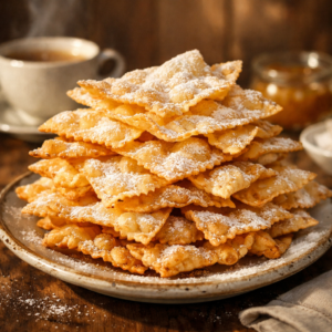 Oreillettes fines et croustillantes