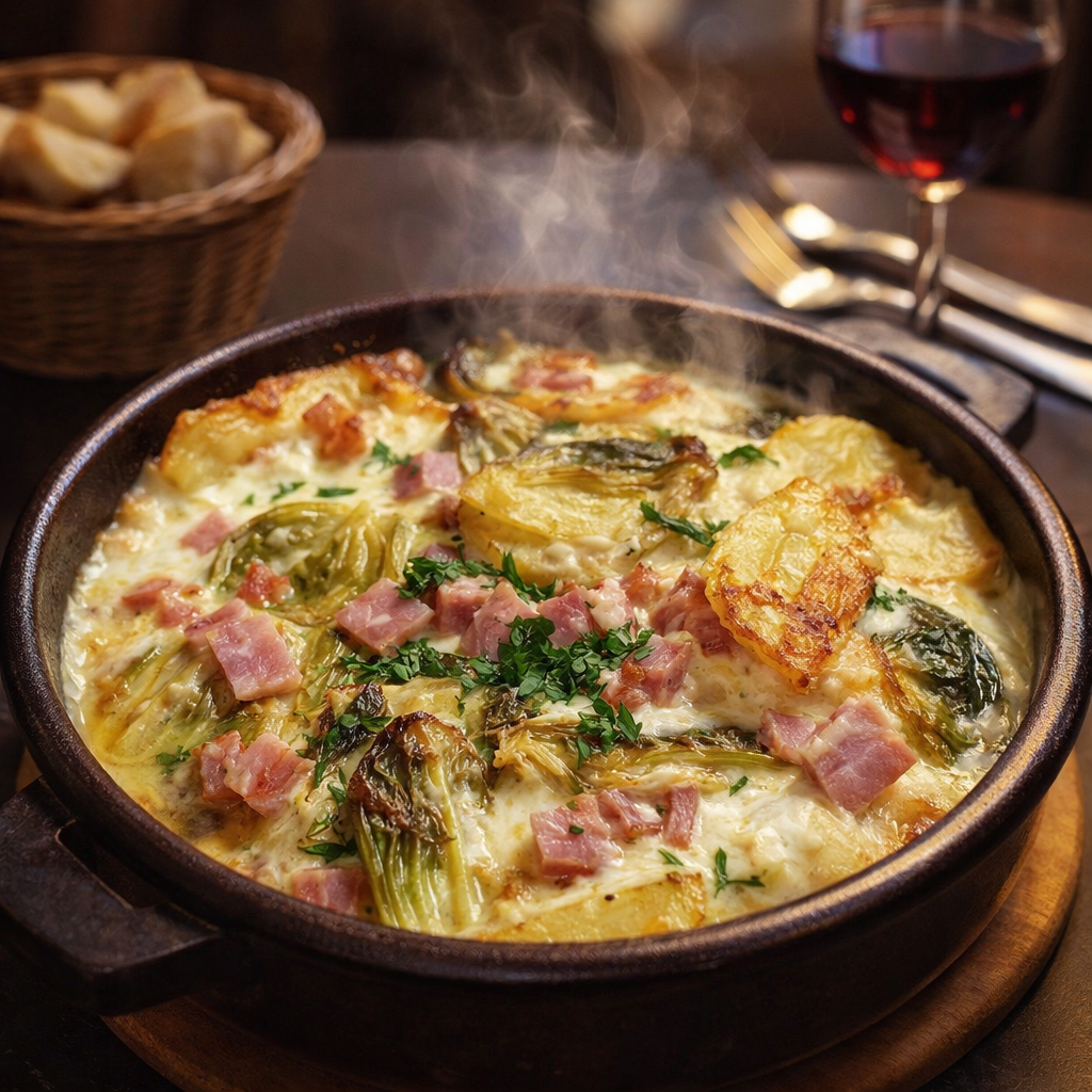 Poêlée paysanne aux endives