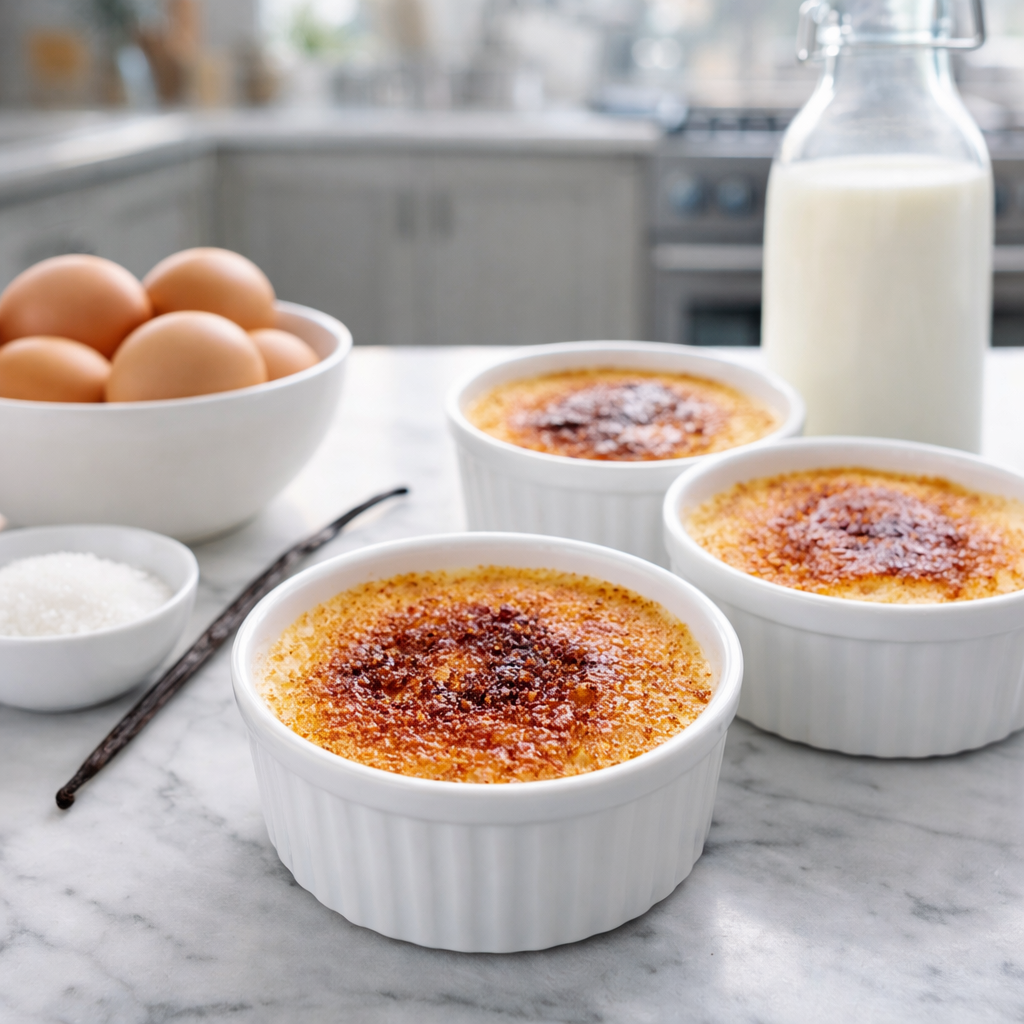 Crème aux œufs traditionnelle