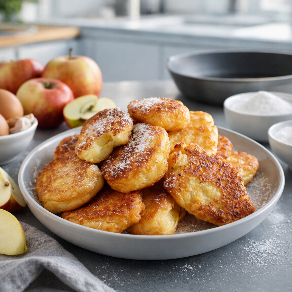 Beignets aux Pommes à la Poêle de Grand-Mère