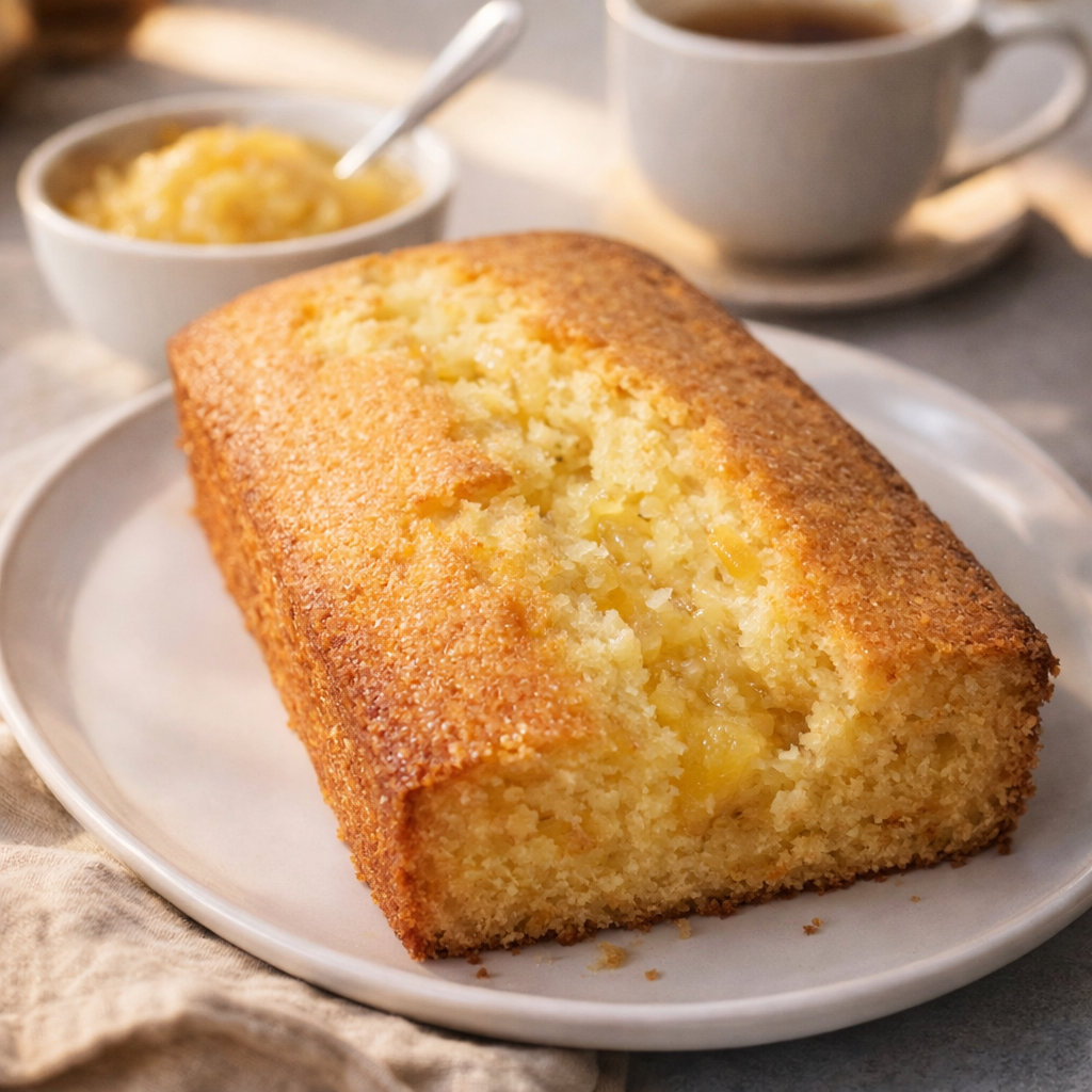 GÂTEAU MOELLEUX À LA COMPOTE Sans œufs ni lait
