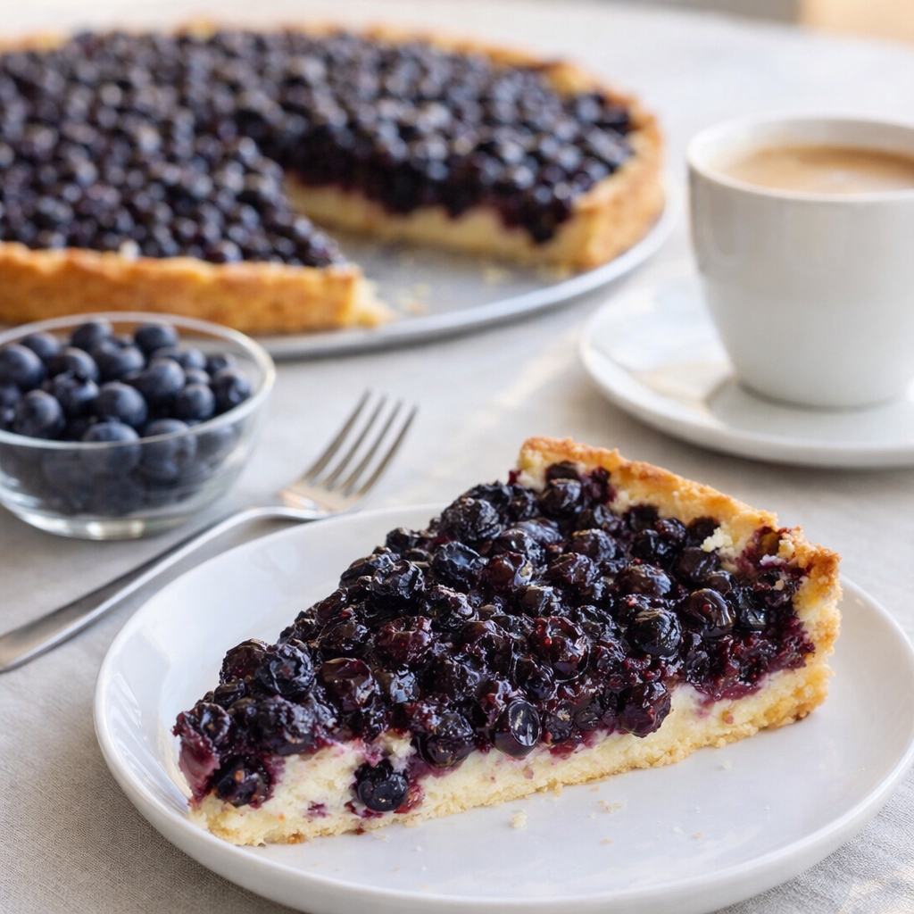 Tarte alsacienne aux myrtilles