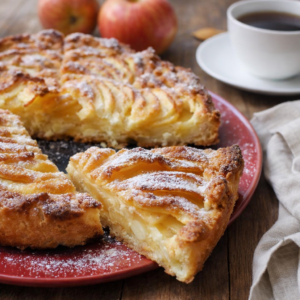 Tarte aux pommes suisse moelleuse