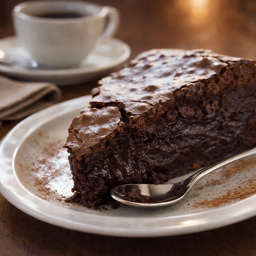 Cake au chocolat des sept cuillères