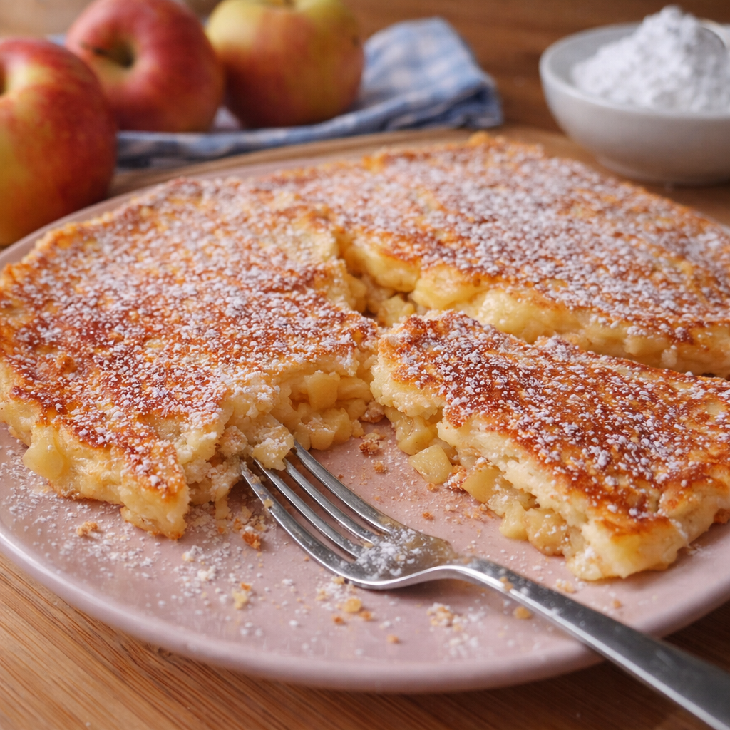 Crêpes aux pommes en 5 minutes