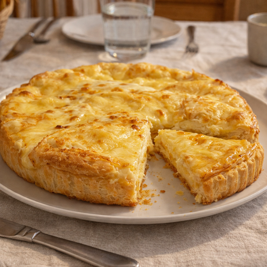 Tarte au maroilles ch’ti traditionnelle