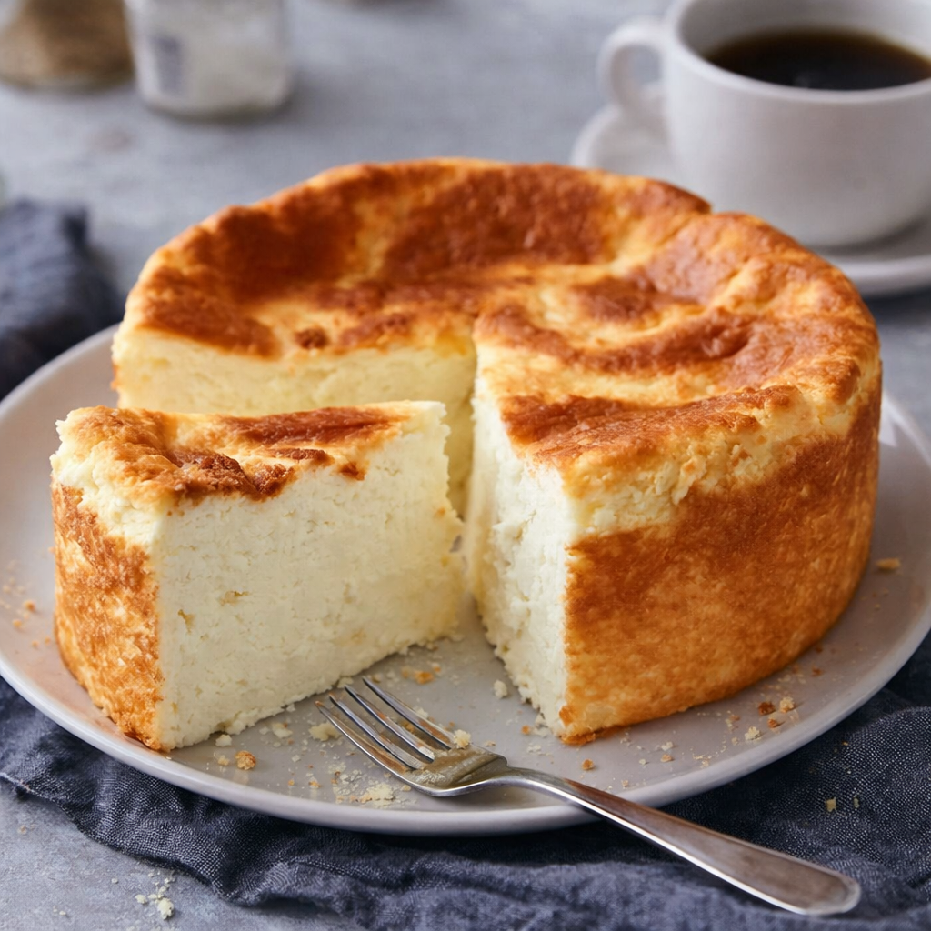 Gâteau au fromage blanc léger et savoureux