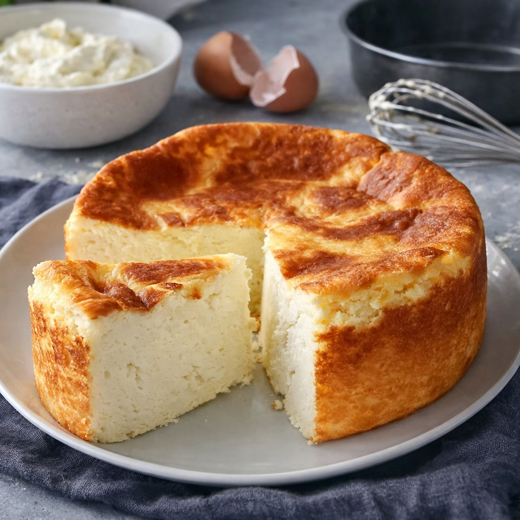 Gâteau au fromage blanc léger et savoureux