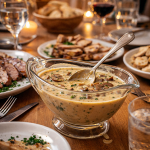 Sauce Madère aux champignons