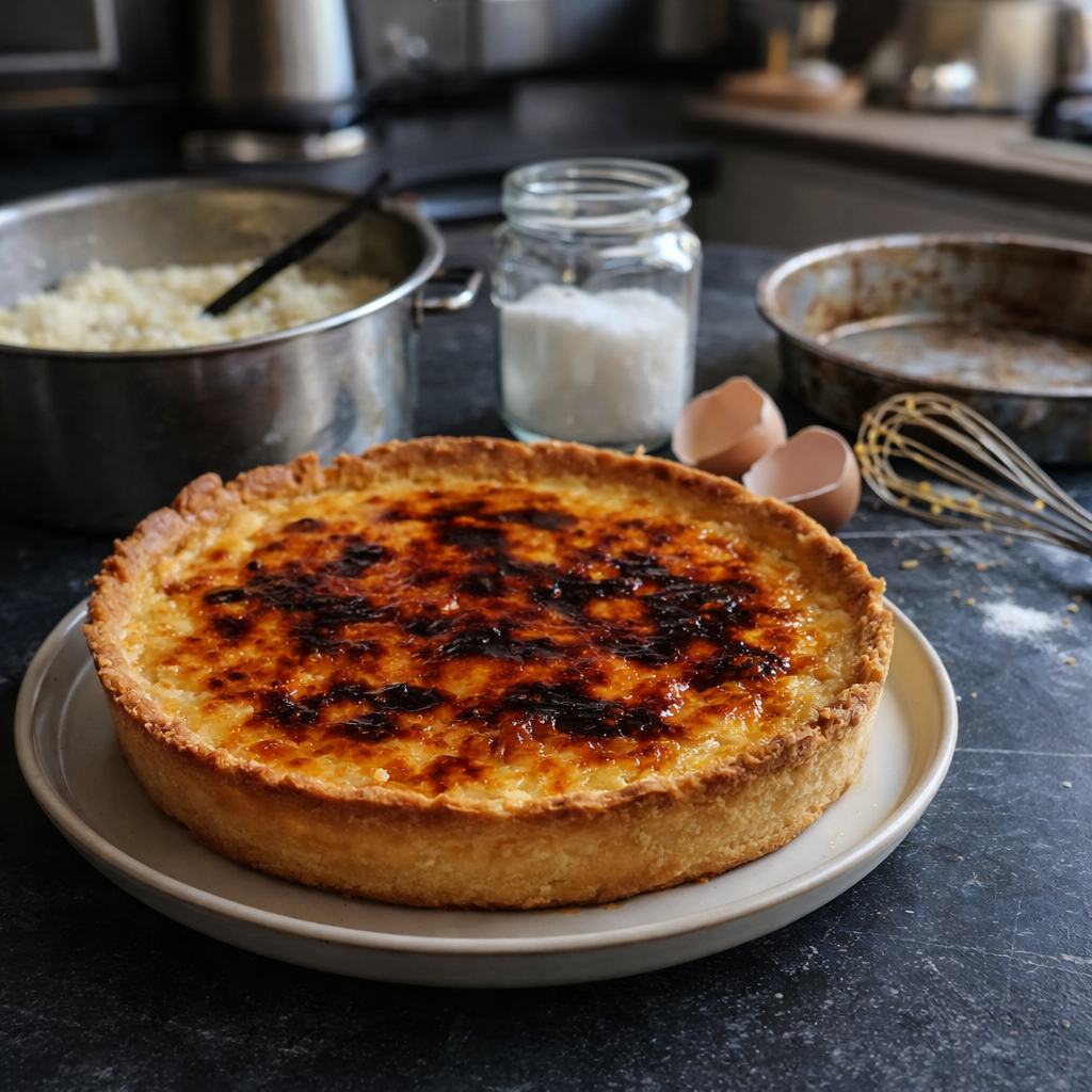 Tarte au riz de Verviers