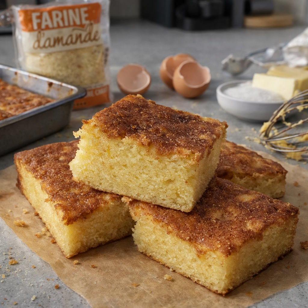 Frangipane façon brownies