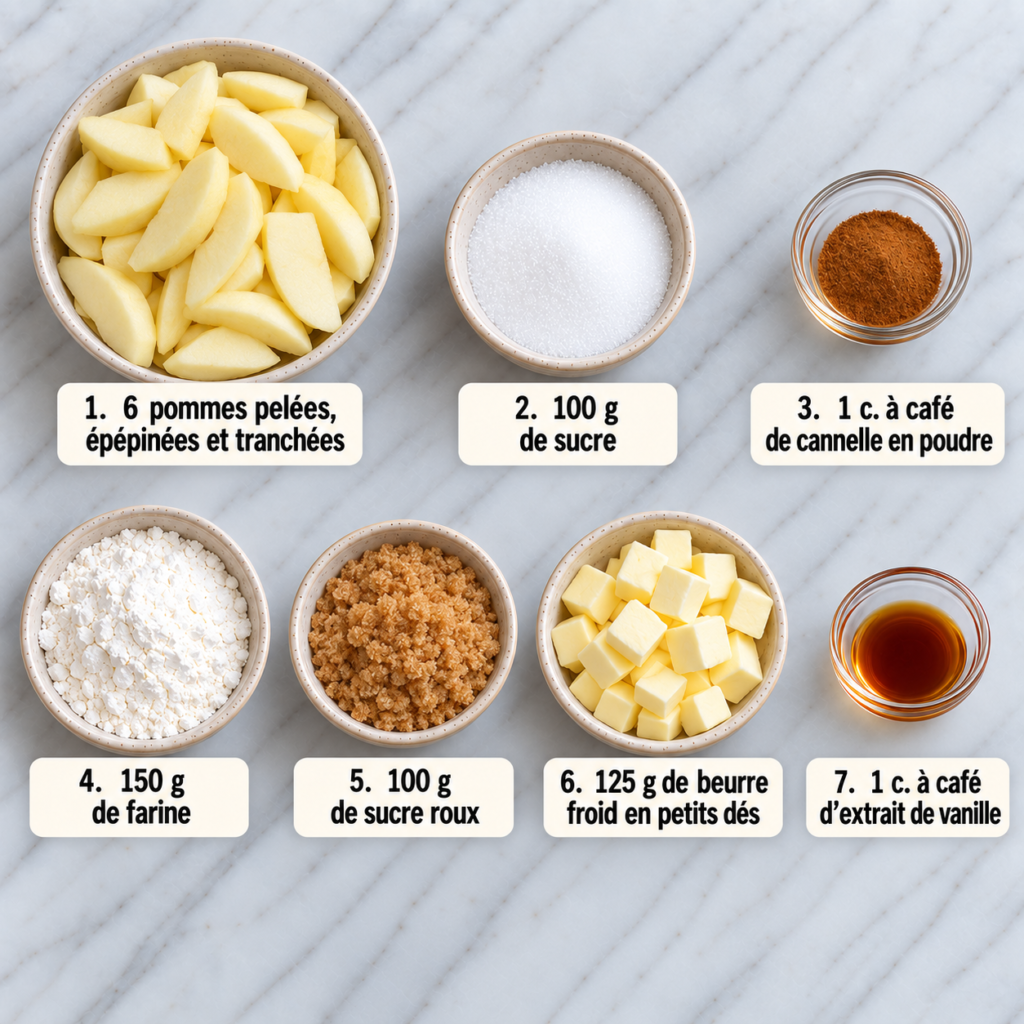 croustade aux pommes