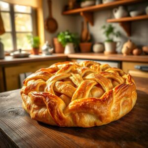 Galette des rois à la pomme