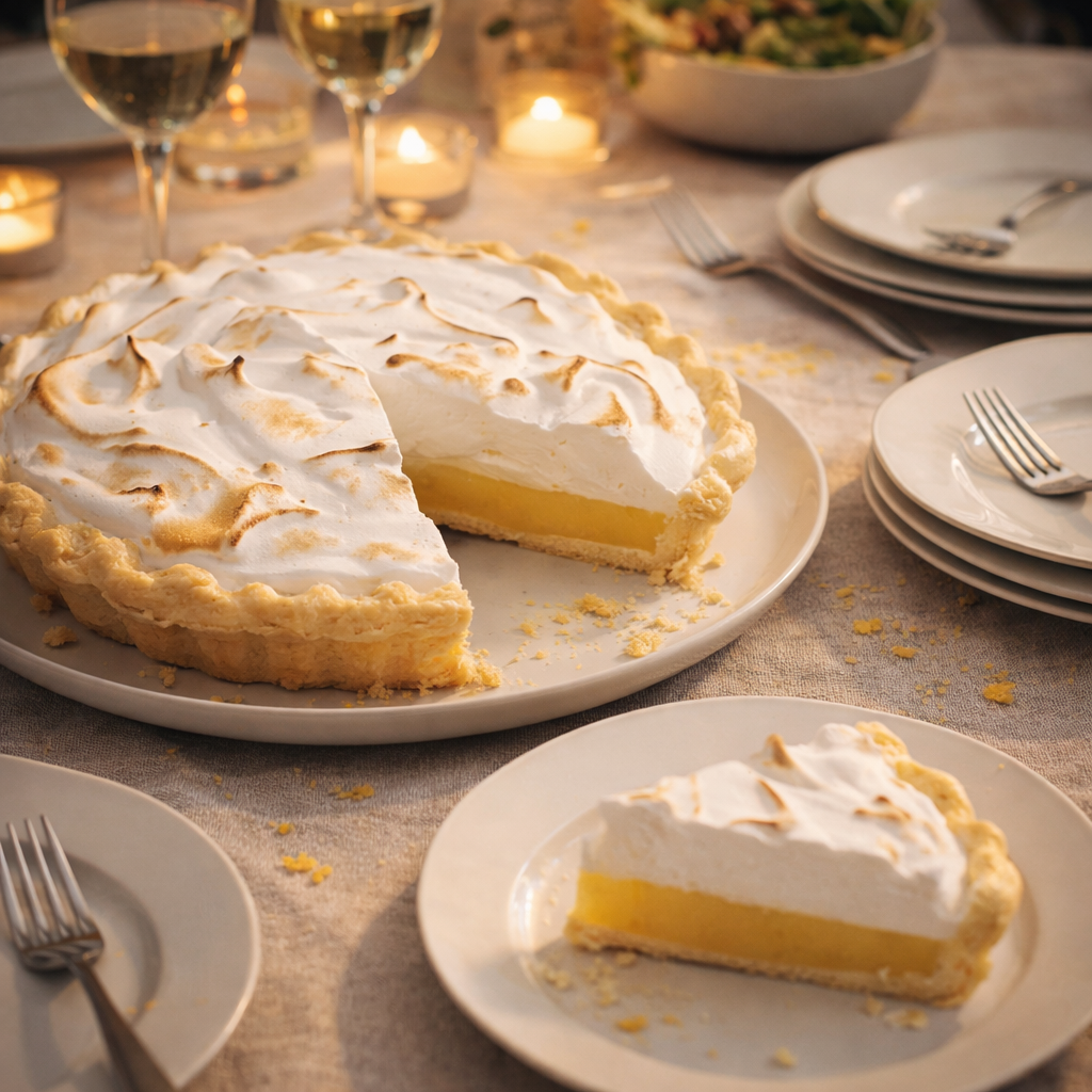 Tarte au citron meringuée