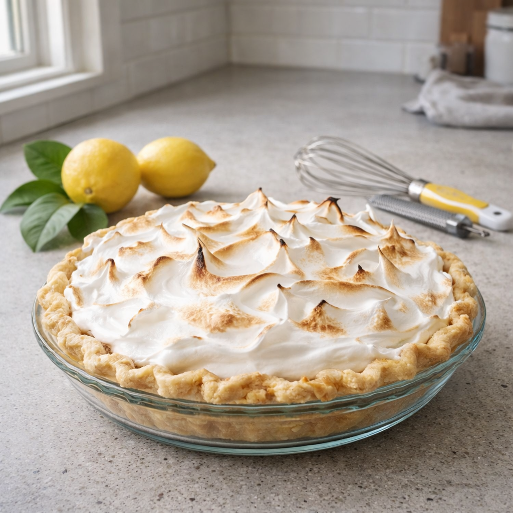 Tarte au citron meringuée