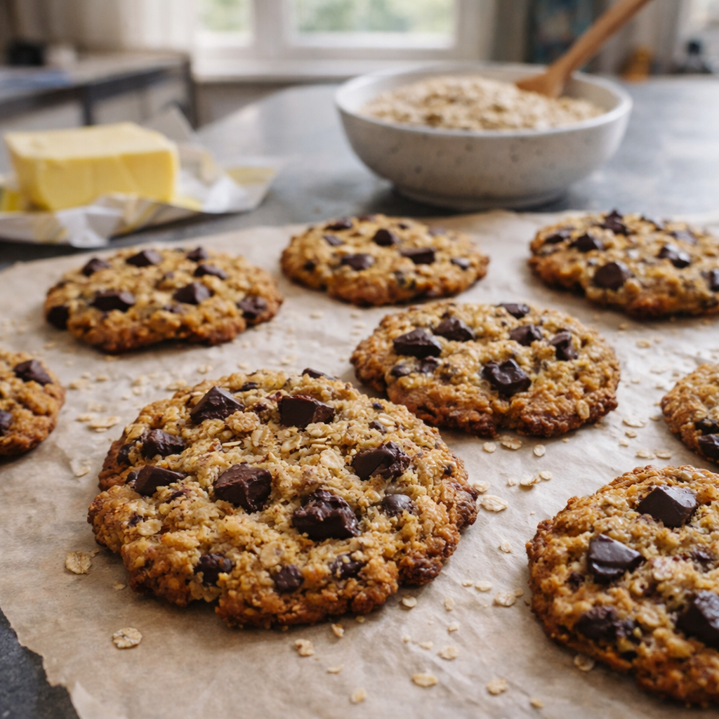 Cookies aux Flocons d’Avoine