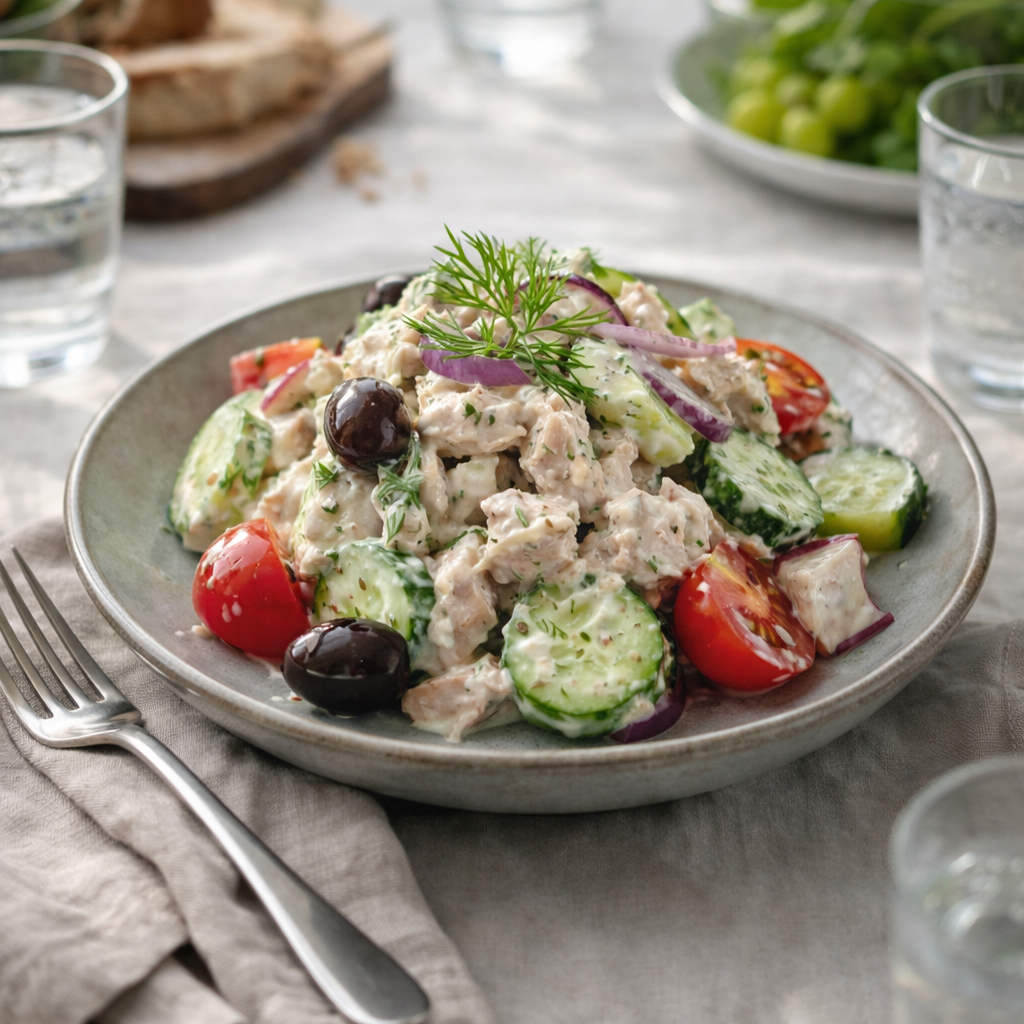 La salade au thon qui fait fondre les kilos