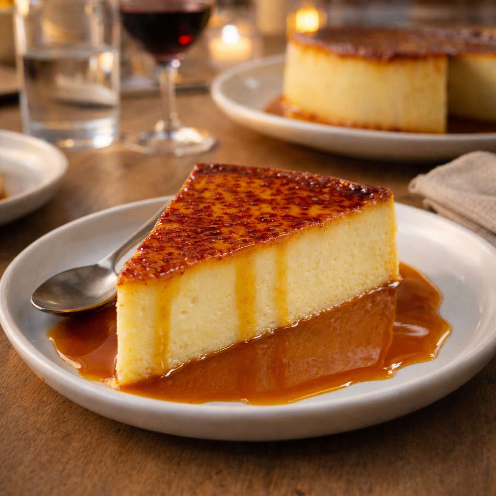 FLAN AU YAOURT – LE CUAJADA (Flan espagnol)