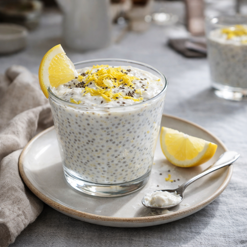Crème de Chia au Citron