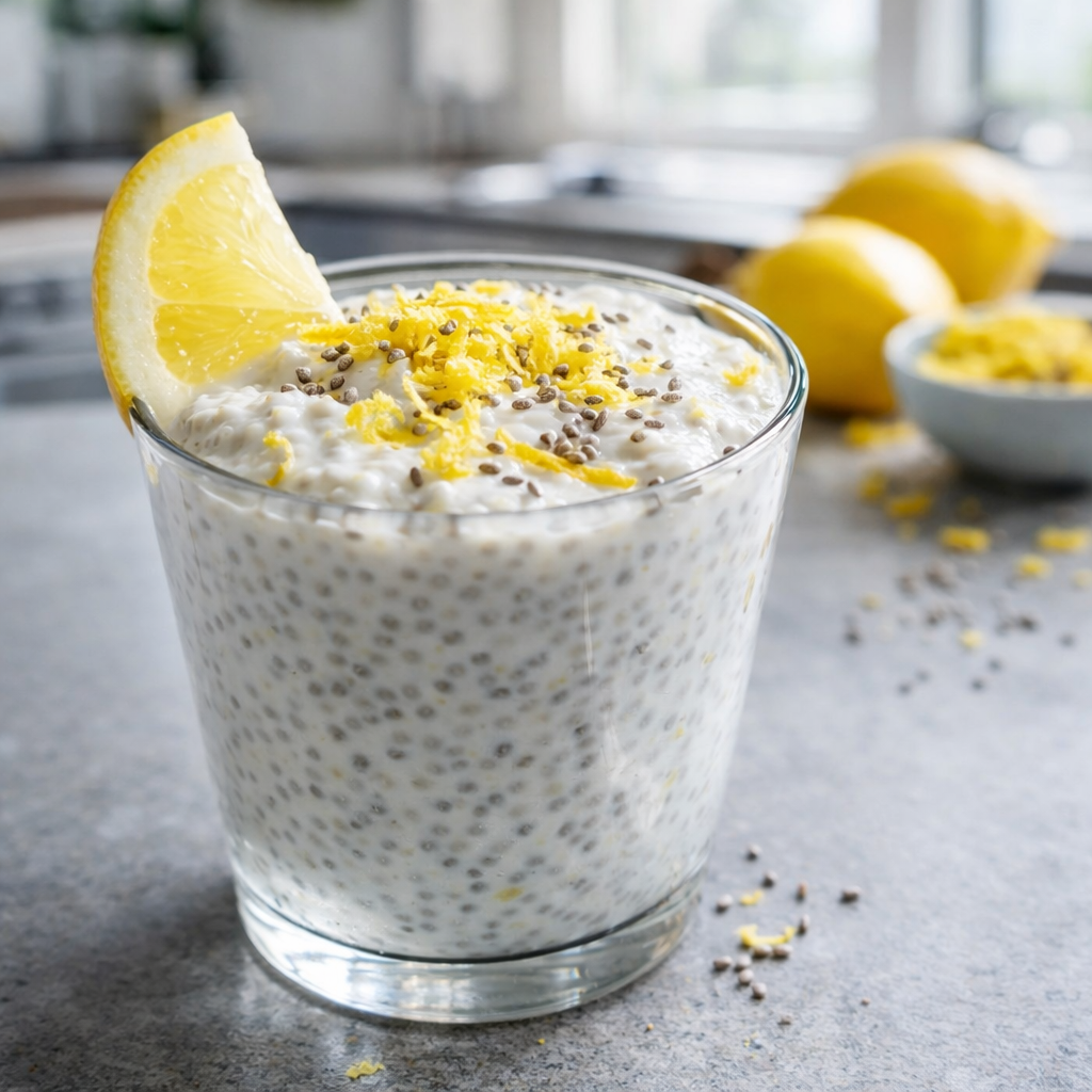 Crème de Chia au Citron