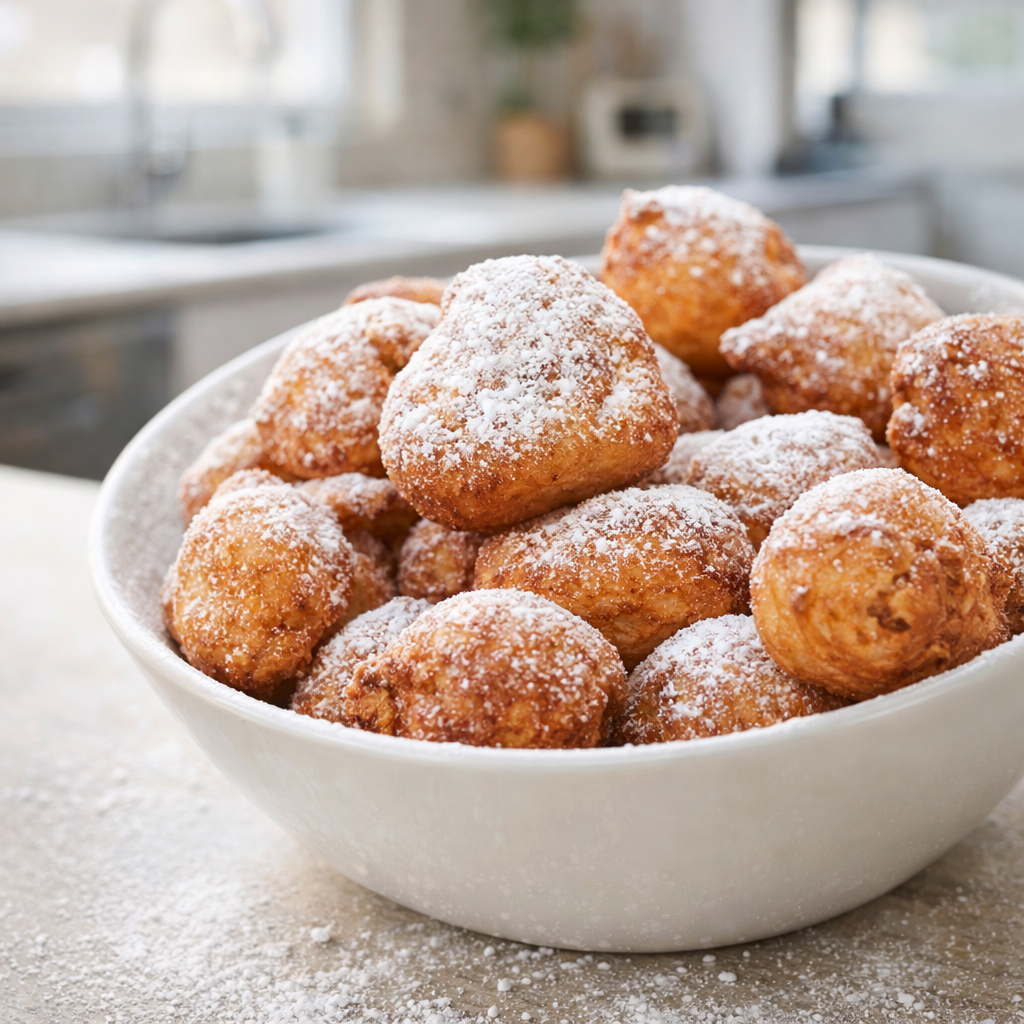 Croustillons (Beignets au sucre)