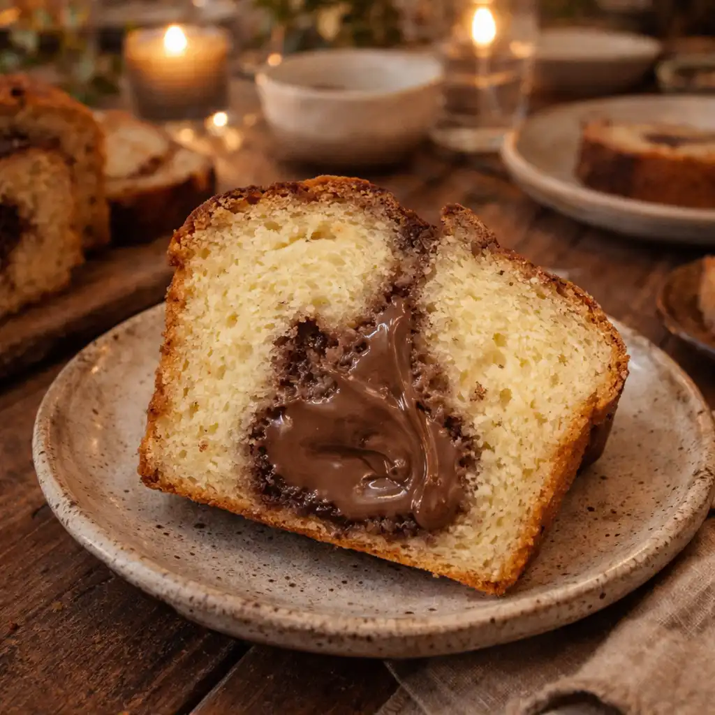 Gâteau au Yaourt et Nutella