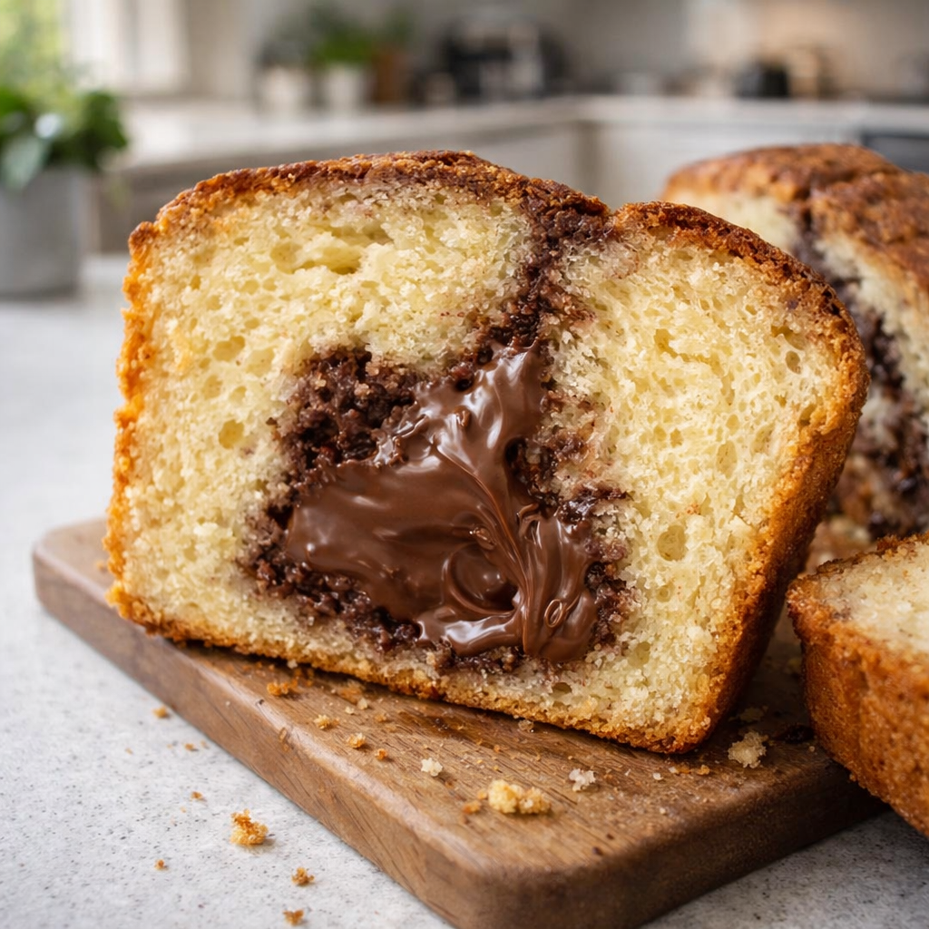 Gâteau au Yaourt et Nutella