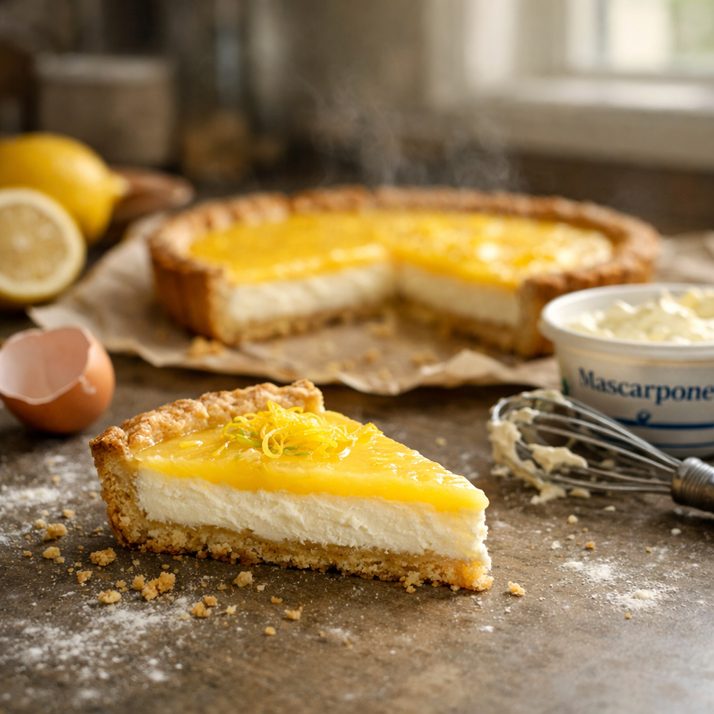 Tarte Mascarpone Citron