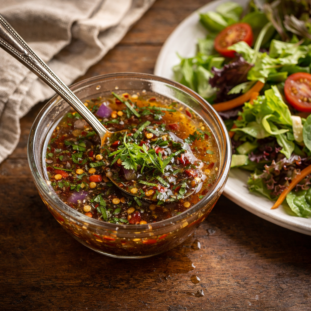 Vinaigrette thaïlandaise maison