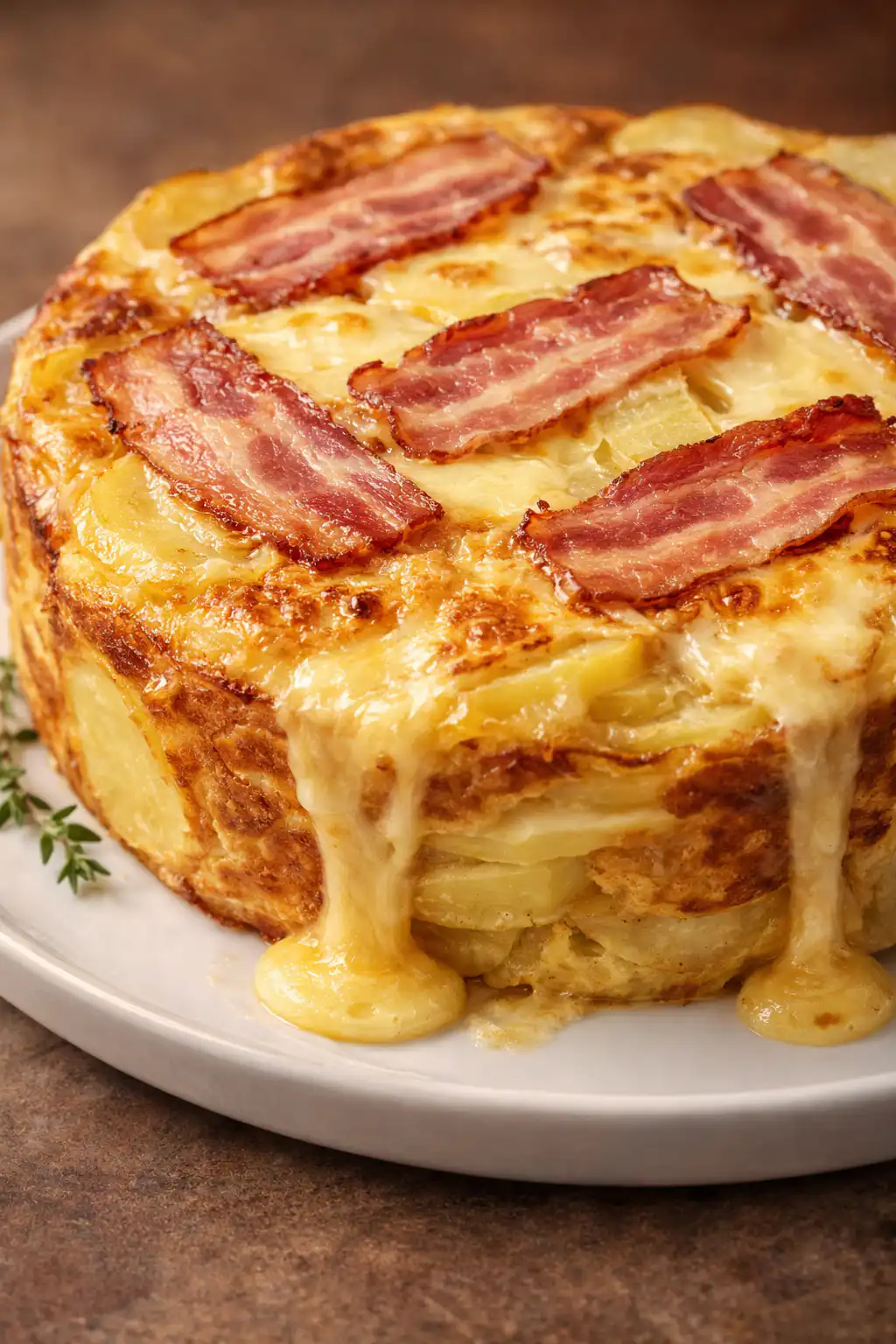 Flan à la Raclette