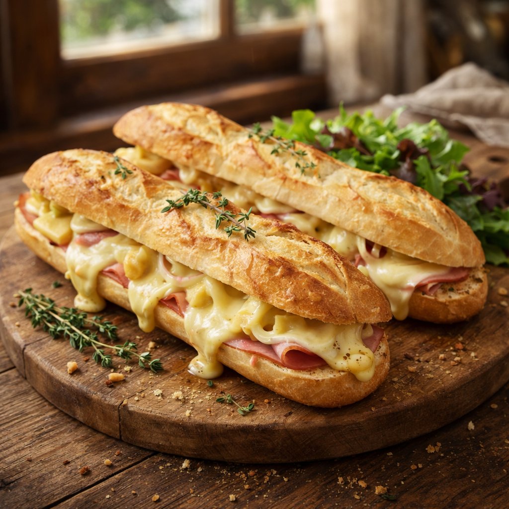 Baguettes Raclette