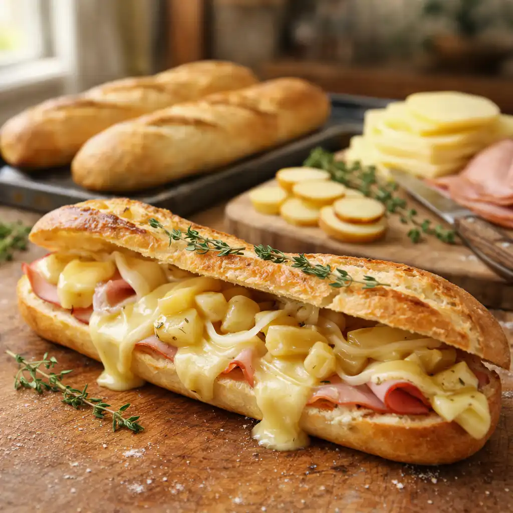 Baguettes Raclette