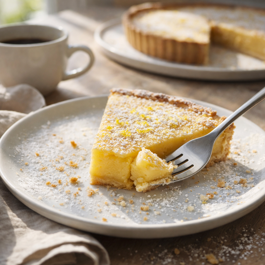 Tarte citron fondante & express